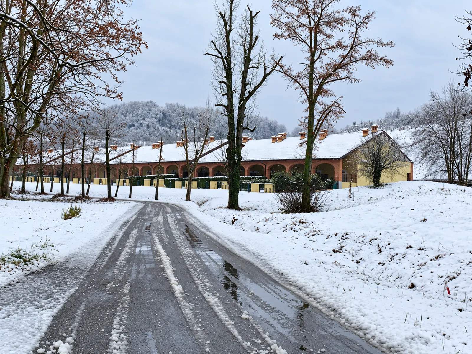 Die Granai im Schnee