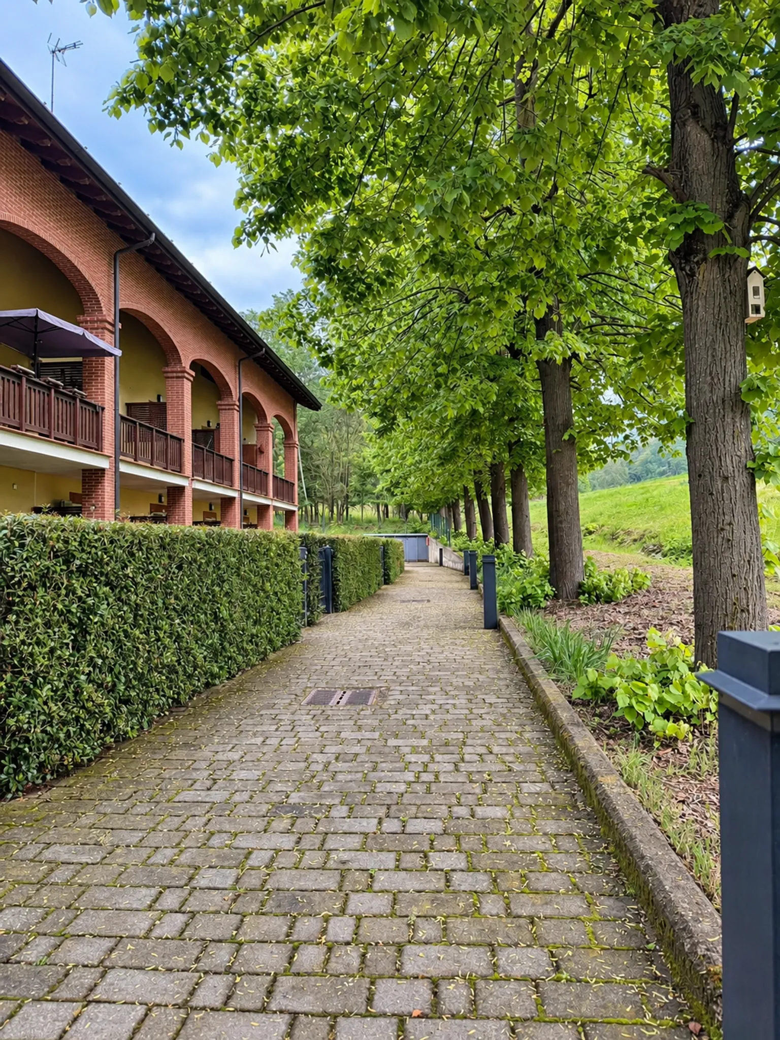 Der Weg entlang der Granai